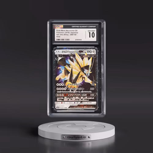 2018 GX Ultra Shiny #086/150 Dusk Mane Necrozma GX - Holo (CGC 10 GEM MINT)