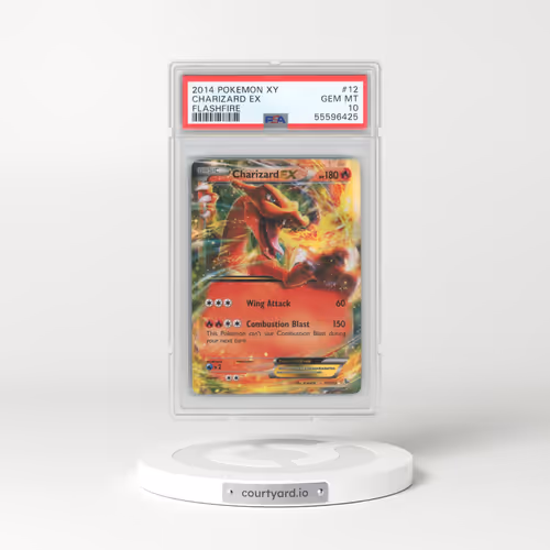 2014 Pokémon XY Flashfire #12 Charizard EX - Holo (PSA 10 GEM MINT)