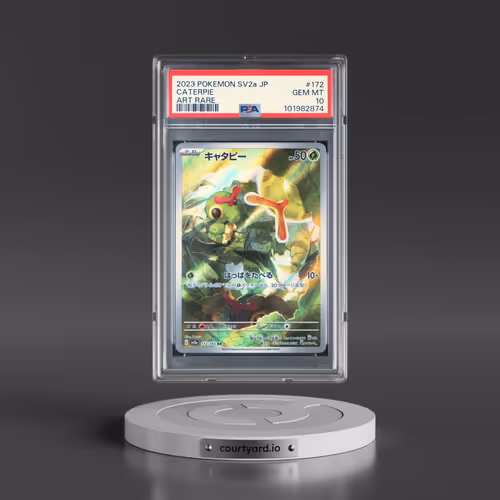 2023 Pokémon Sv2a-Pokemon 151 #172 Caterpie - Art Rare (PSA 10 GEM MINT)