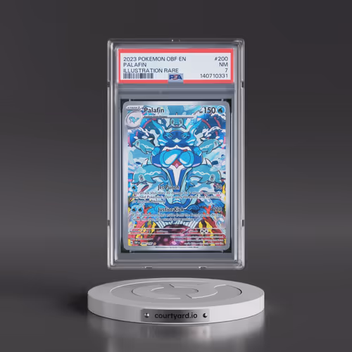 2023 Pokémon Obf EN-Obsidian Flames #200 Palafin - Illustration Rare (PSA 7 NM)