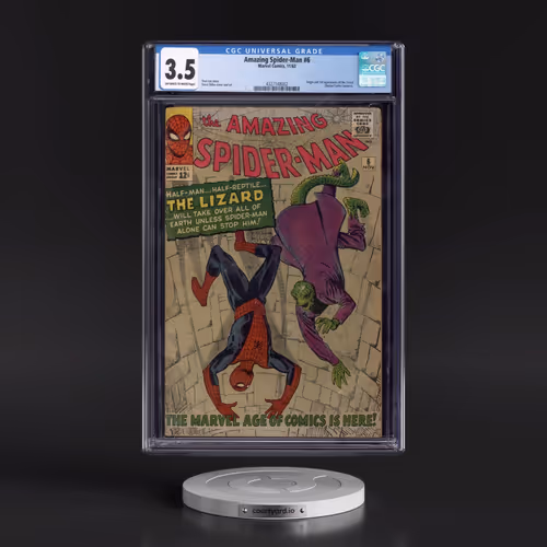 Amazing Spider-Man #6 CGC 3.5 Off-white to White Pages (Marvel Comics, 11/63) - Universal