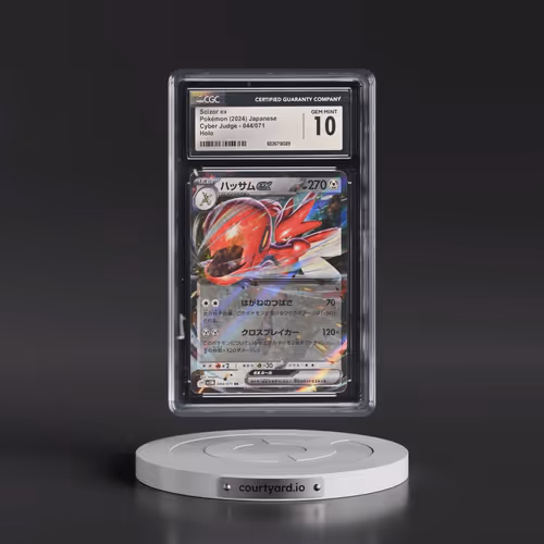 2024 Cyber Judge #044/071 Scizor ex - Holo (CGC 10 GEM MINT)