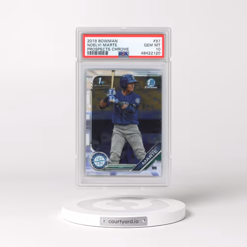 2019 Bowman Prospects Chrome #97 Noelvi Marte (PSA 10 GEM MINT)