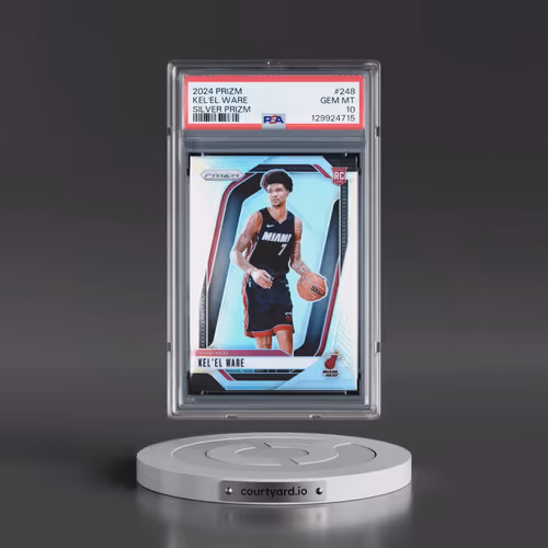 2024 Panini Prizm #248 Kel'El Ware - Silver Prizm (PSA 10 GEM MINT)