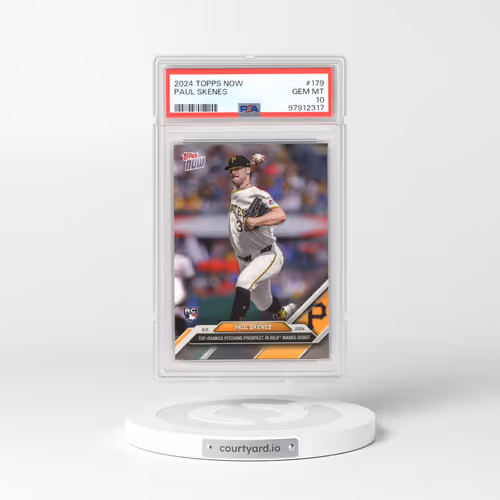 2024 Topps Now #179 Paul Skenes (PSA 10 GEM MINT)