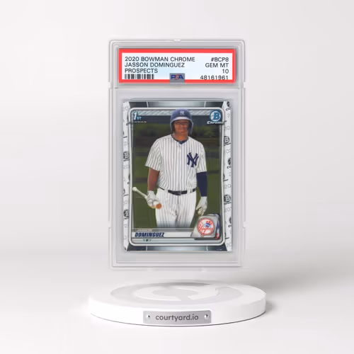 2020 Bowman Chrome Prospects #BCP8 Jasson Dominguez (PSA 10 GEM MINT)