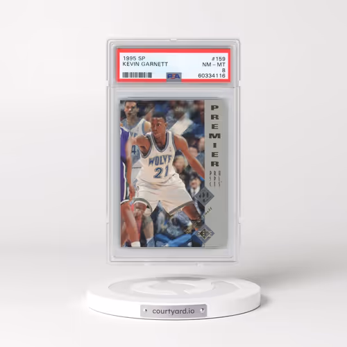 1995 SP #159 Kevin Garnett (PSA 8 NM-MT)
