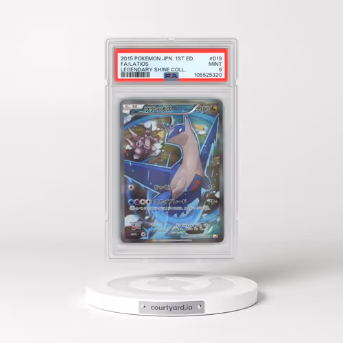 2015 Pokémon Legendary Shine Collection #019 Latios - 1st Edition Full Art (PSA 9 MINT)