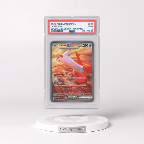 2024 Pokémon Ssp EN-Surging Sparks #239 Latias EX - Holo Special Illustration Rare (PSA 9 MINT)