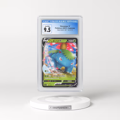 2021 Start Deck 100 #001/414 Venusaur V - Holo (CGC 10 GEM MINT)