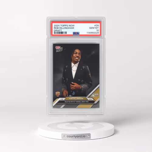 2024 Topps Now Draft #D5 Rob Dillingham (PSA 10 GEM MINT)