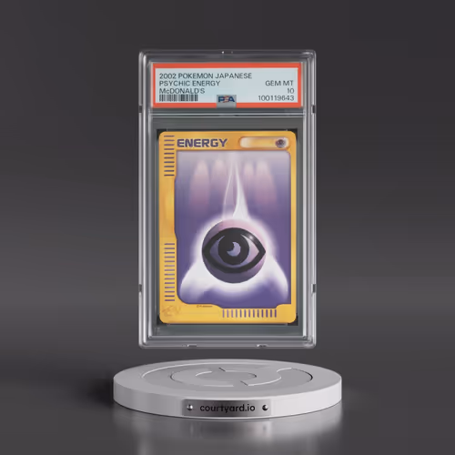 2002 Pokémon McDonald's Psychic Energy (PSA 10 GEM MINT)