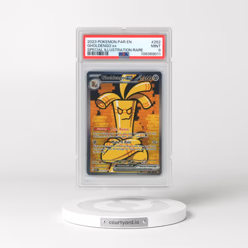 2023 Pokémon Par EN-Paradox Rift #252 Gholdengo EX - Holo Special Illustration Rare (PSA 9 MINT)