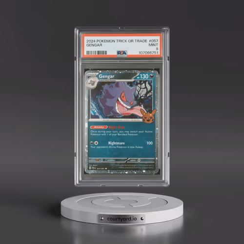 2024 Pokémon Trick or Trade #057 Gengar (PSA 9 MINT)