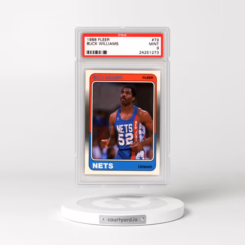 1988 Fleer #79 Buck Williams (PSA 9 MINT)