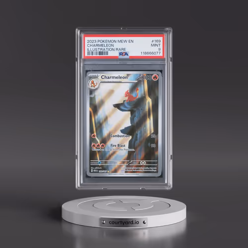 2023 Pokémon Mew EN-151 #169 Charmeleon - Illustration Rare (PSA 9 MINT)