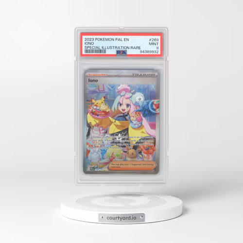 2023 Paldea Evolved - PAL EN #269 Iono - Special Illustration Rare (PSA 9 MINT)