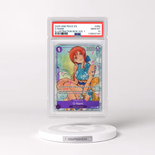 2025 ONE PIECE PROMOS #062 O-NAMI ILLUSTRATION BOX VOL.1