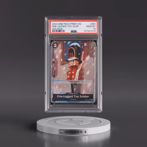 2024 One Piece PRB01-Premium Booster -One Piece Card the Best #081 One-Legged Toy Soldier - Holofoil