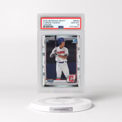 2020 Bowman Draft #BD60 Carson Tucker - Chrome (PSA 10 GEM MINT)