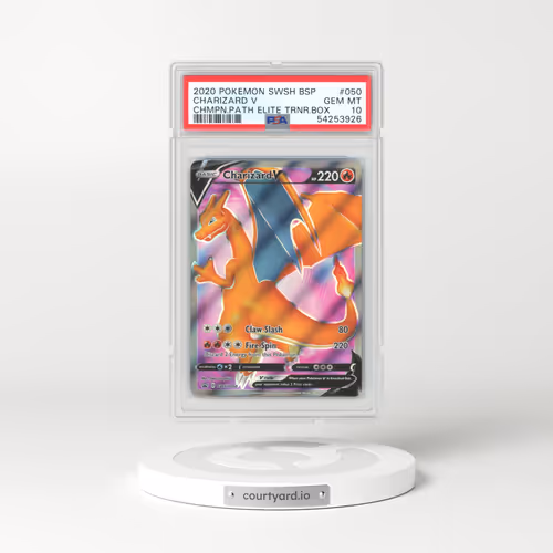2020 Sword & Shield Promos #50 Charizard V - Full Art Holo (PSA 10 GEM MINT)