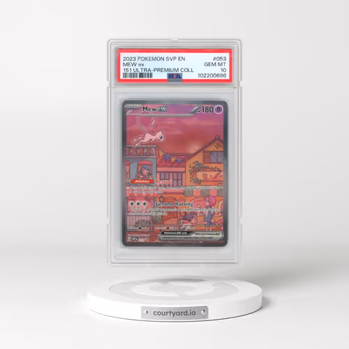 2023 Pokémon Svp EN-SV Black Star Promo #053 Mew EX - Holo 151 Ultra-Premium Collection (PSA 10 GEM