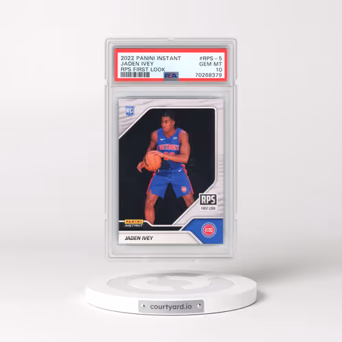 2022-23 Panini Instant Rps First Look #RPS-5 Jaden Ivey (PSA 10 GEM MINT)
