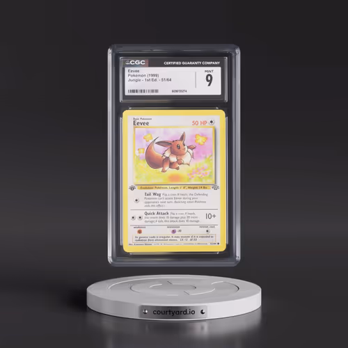 1999 Jungle #51/64 Eevee - 1st Edition 1st Edition (CGC 9 MINT)