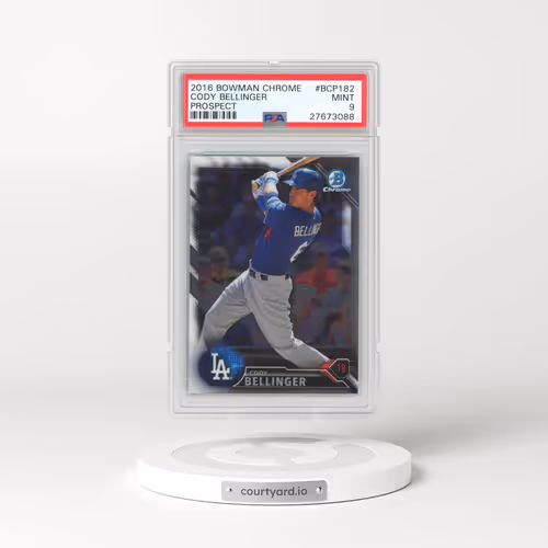 2016 Bowman Chrome Prospects #BCP182 Cody Bellinger (PSA 9 MINT)