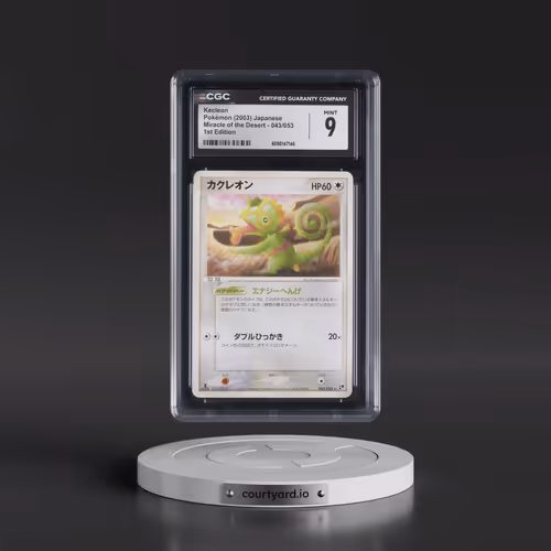 2003 Miracle of the Desert #043/053 Kecleon - 1st Edition (CGC 9 MINT)