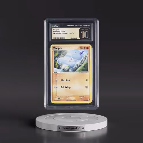 2005 EX Unseen Forces #79/115 Wooper (CGC 10 PRISTINE)