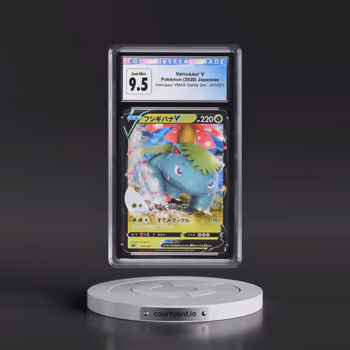 2020 Venusaur VMAX Starter Set #001/021 Venusaur V - Holo (CGC 10 GEM MINT)