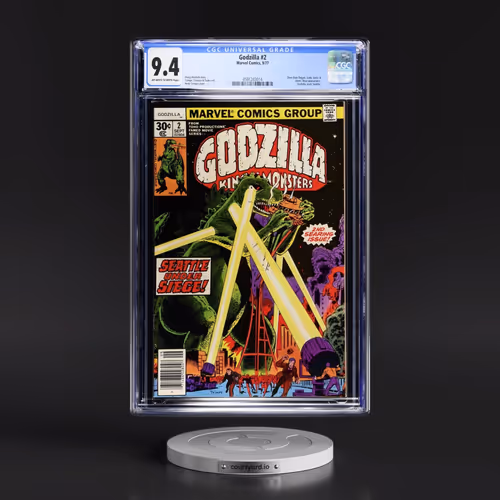 Godzilla #2 CGC 9.4 Off-white to White Pages (Marvel Comics, 9/77) - Universal