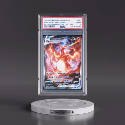 2022 Pokémon Swsh Black Star Promo #261 Charizard Vmax - Full Art Sword & Shield Ultra-Premium Colle