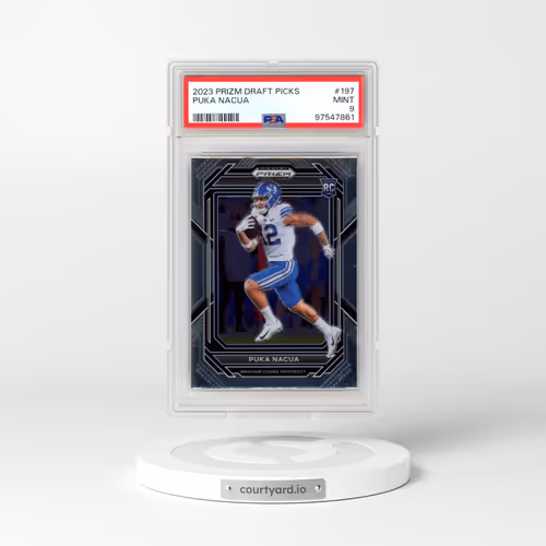2023 Panini Prizm Draft Picks #197 Puka Nacua (PSA 9 MINT)