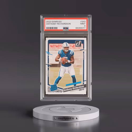 2023 Panini Donruss #343 Anthony Richardson (PSA 9 MINT)