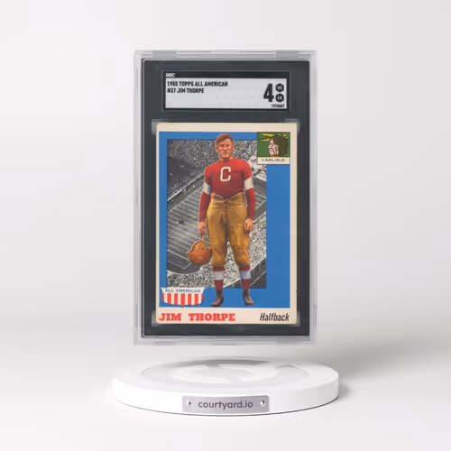 1955 Topps All American #37 Jim Thorpe (SGC 4 VG-EX)