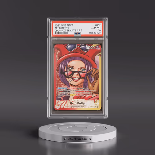 2023 One Piece Awakening of the New Era #002 Belo Betty - Alternate Art (PSA 10 GEM MINT)