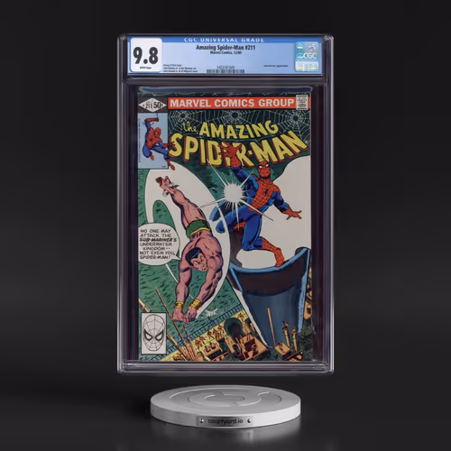 Amazing Spider-Man #211 CGC 9.8 White Pages (Marvel Comics, 12/80)