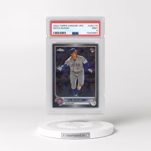 2022 Topps Chrome Update #USC115 Seiya Suzuki (PSA 9 MINT)