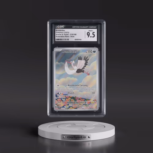 2023 Scarlet & Violet #219/198 Bombirdier - Illustration Rare Holo (CGC 9.5 MINT+)