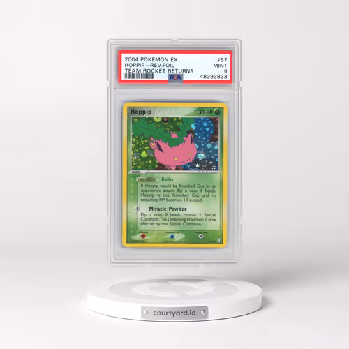 2004 Pokémon EX Team Rocket Returns #57 Hoppip - Reverse Foil (PSA 9 MINT)