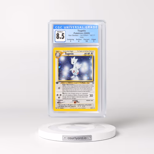 2000 Neo Genesis #16/111 Togetic - 1st Edition Holo (CGC 8.5 NM-MT+)