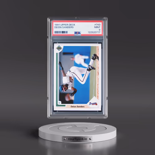 1991 Upper Deck #743 Deion Sanders (PSA 9 MINT)