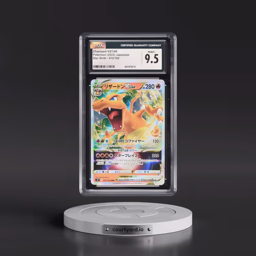 2022 Star Birth #015/100 Charizard VSTAR - Holo (CGC 9.5 MINT+)