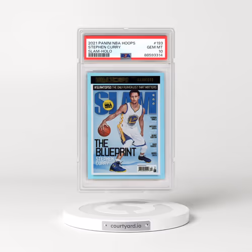 2021 Panini NBA Hoops Slam #193 Stephen Curry - Holo (PSA 10 GEM MINT)