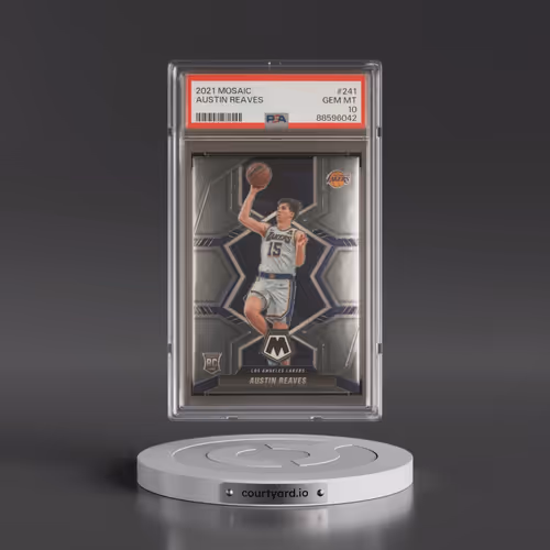 2021 Panini Mosaic #241 Austin Reaves (PSA 10 GEM MINT)
