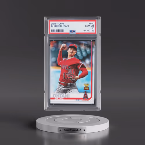 2019 Topps #600 Shohei Ohtani (PSA 10 GEM MINT)