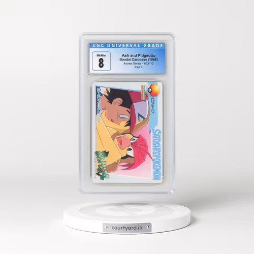 1998 Anime Series #EX-12 Ash and Pidgeotto - Part 4 (CGC 8 NM-MT)