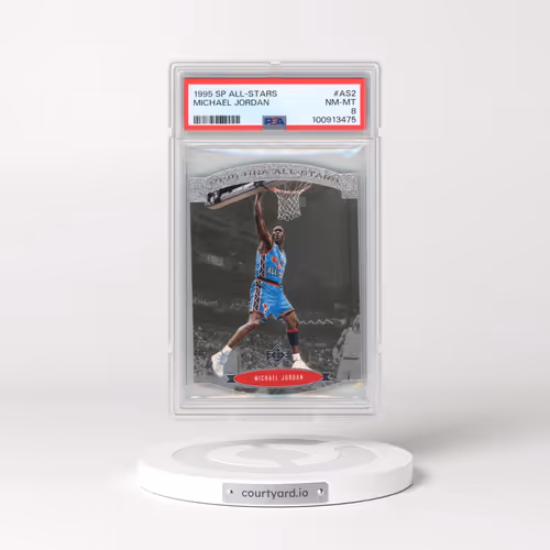 1995 SP All-Stars #AS2 Michael Jordan (PSA 8 NM-MT)